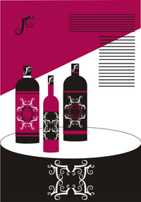 Разработка фиремнного стиля и упаковки для компании "Люкс-вино"